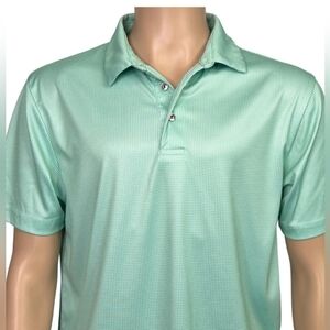 Ben Hogan Biscay Green Short Sleeve Polo Shirt SZ M (38/40)